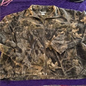 Columbia Camouflage Zip-Up Fleece
